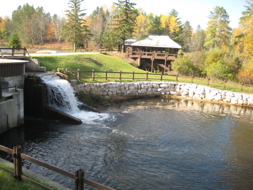 The dam in question.