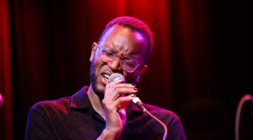 Vocalist Michael Mayo performs for workshop participants at 2026 Jazz Port Townsend.