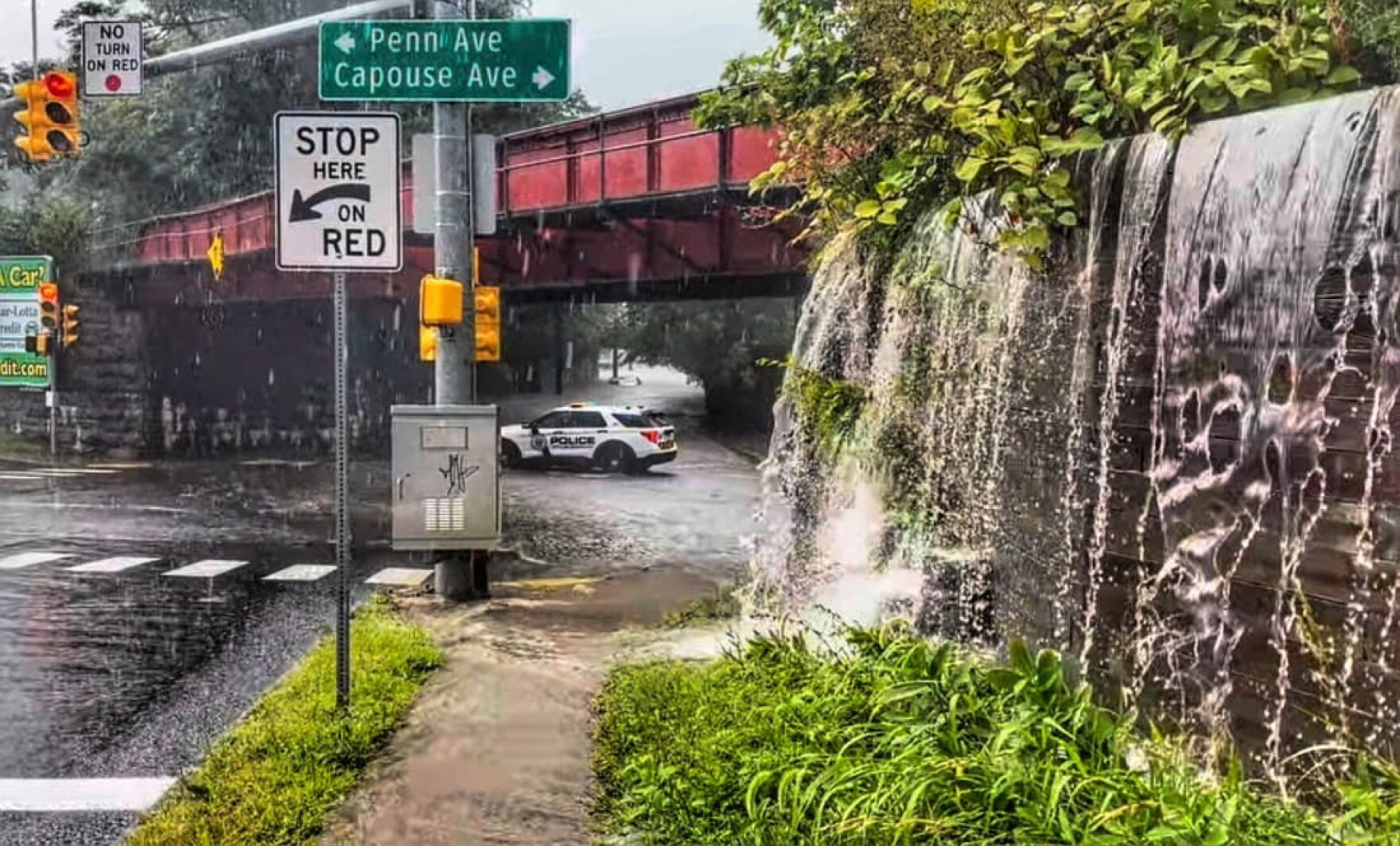 Flash flooding warning issued for areas in Northeast Pennsylvania
