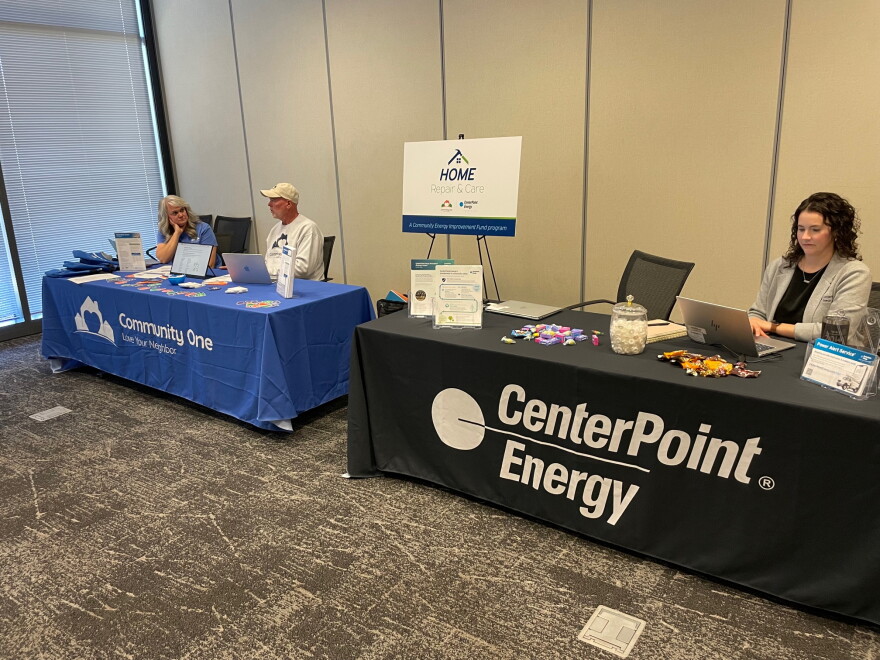 Assistance staff at CenterPoint's Community Connect event, Oct. 28, 2026