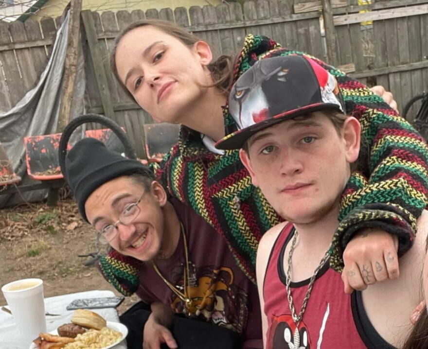 From left, Caleb Snell, Haley Rodriguez, and Justin Wright.