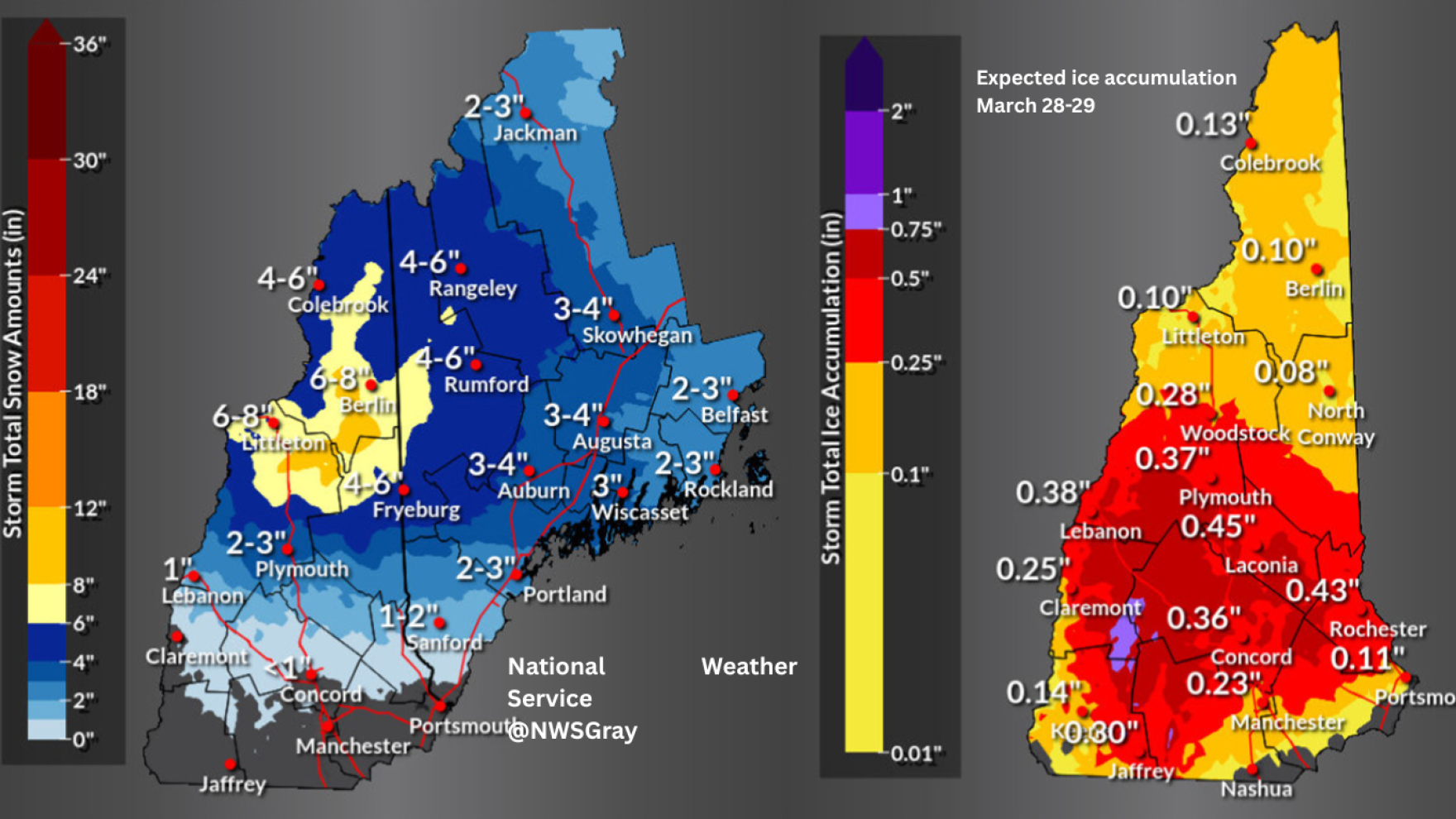 Snow Load Code Map Nh Winter storm watch this weekend in NH | New Hampshire Public Radio