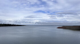 Canton Lake in northwest Oklahoma in 2023. Water from the lake was released to Oklahoma City in September to help bring up Lake Hefner's water level.