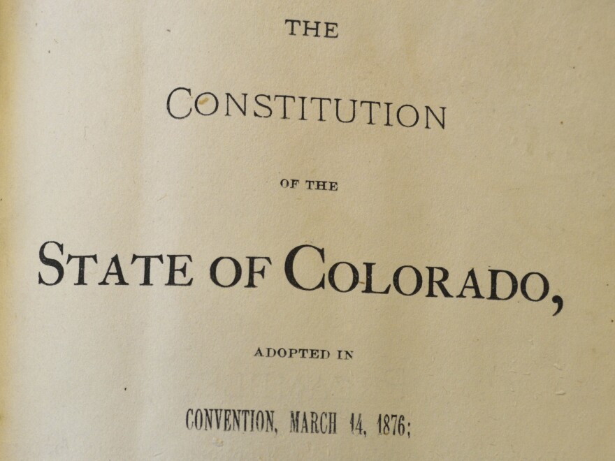 Article II, Section 26 of Colorado's Constitution has closely mirrored the U.S. Constitution's 13th Amendment, which states in part: "Neither slavery nor involuntary servitude, except as a punishment for crime ... shall exist in the United States ..."