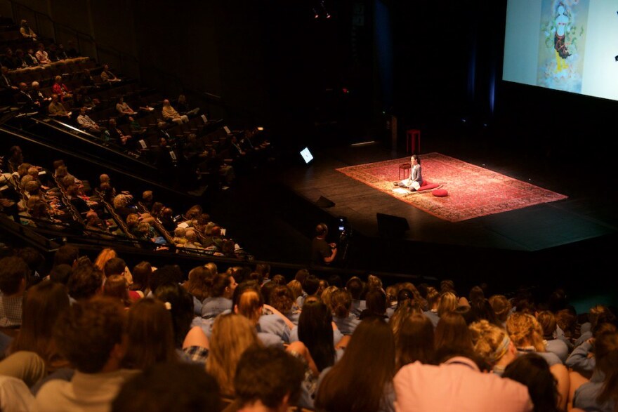 A moment from the Center for Interfaith Relations' Festival of Faiths.