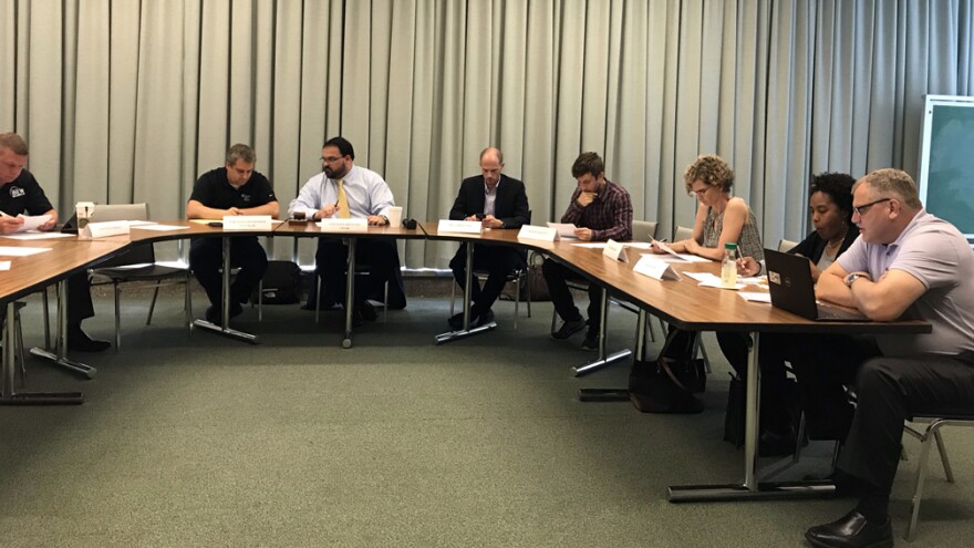 The 14-member study commission includes a mix of city and state politicians, business owners and local residents.