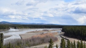 The Delta River near Delta Junction on May 3, 2025.