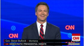 Montana Governor Steve Bullock made his Democratic presidential primary debate debut in Detroit July 30.