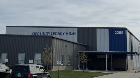 KIPP Indy Legacy High School on the 2200 block of Ralston Avenue after the fatal shooting of a teenager on the campus, Friday, Nov. 3, 2023.