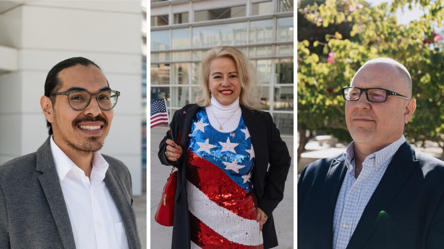 From left to right: Brayan Vazquez, Karen Perez and Adam Modzelewski recently became U.S. citizens at a naturalization ceremony in Phoenix.