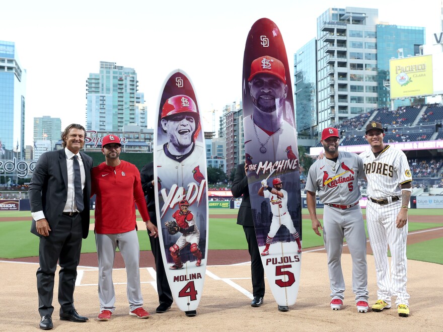 Albert Pujols & Yadier Molina Retirement Ceremony 