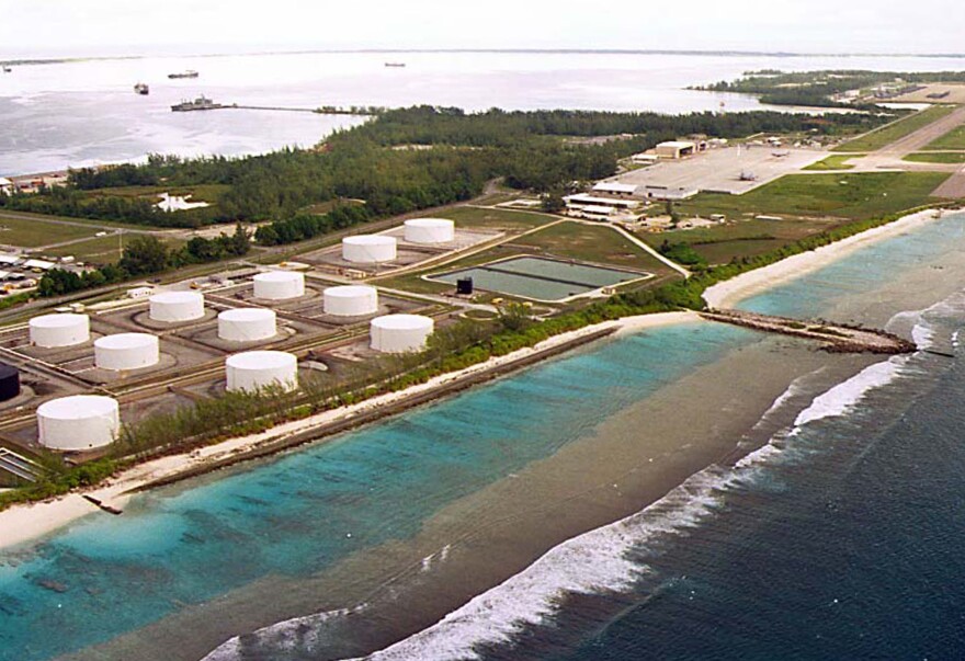 One of the U.K.-controlled islands, Diego Garcia, is home to a major U.S. military base.