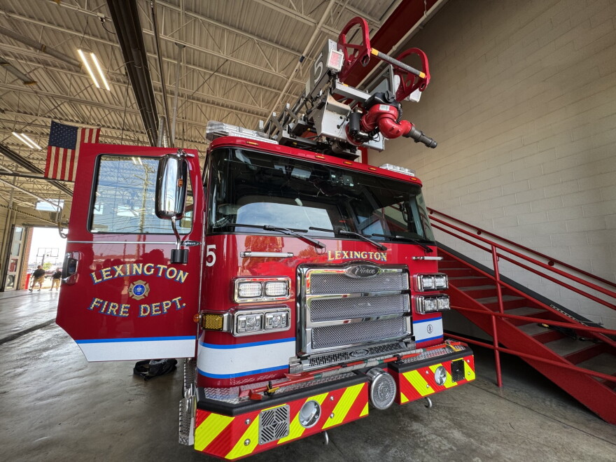 Three new engines are now in service at the Lexington Fire Department.
