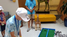 12-year-old Harrison Kilty, of Danville, said golfing runs in the family. He also said he's on the mend.