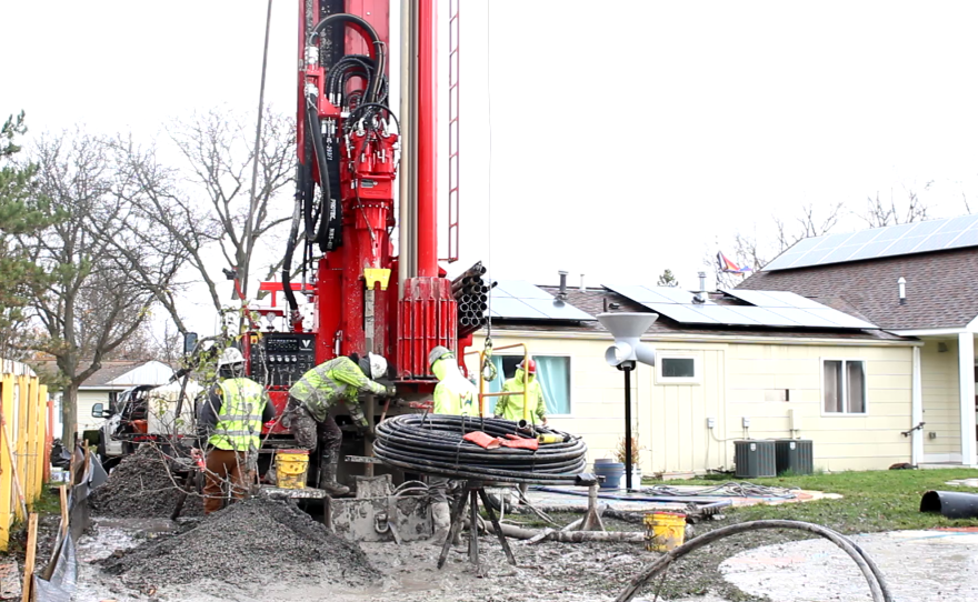 A new drilling project as part of Ann Arbor's Sustainable Energy Utility.