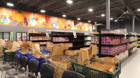 The market at the Greater Cleveland Food Bank's Community Resource Center.