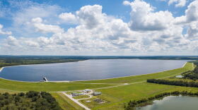 The C.W. Bill Young Regional Reservoir filled with water. 