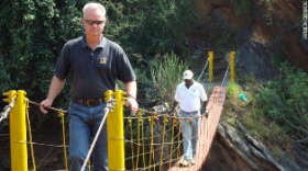Harmon Parker and his non profit group \"Bridging the Gap\" has helped construct 46 bridges in Kenya.