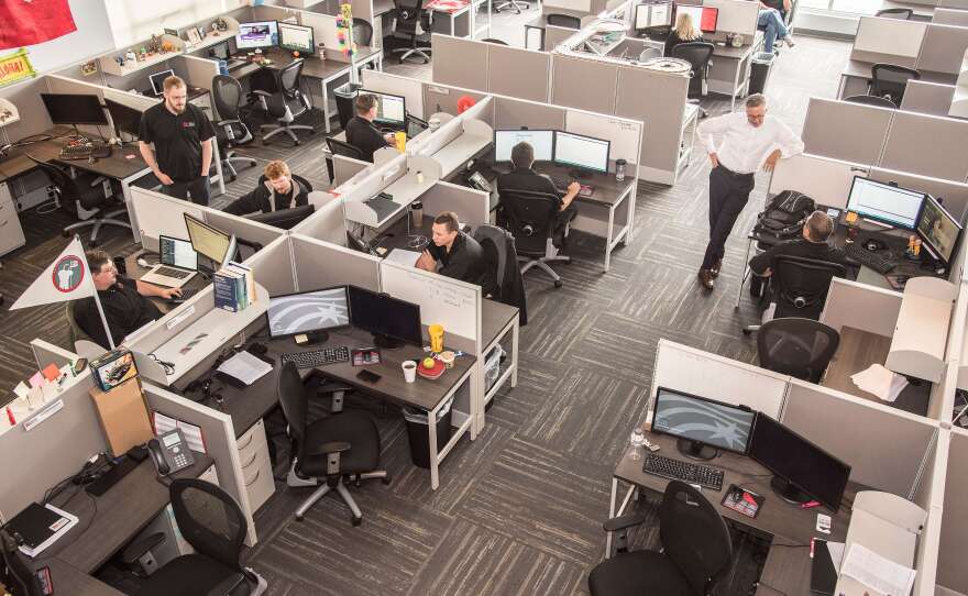 Rural Sourcing in Baton Rouge, an IT company that established a Baton Rouge office with 150 new direct jobs in 2021. credit Rural Sourcing.