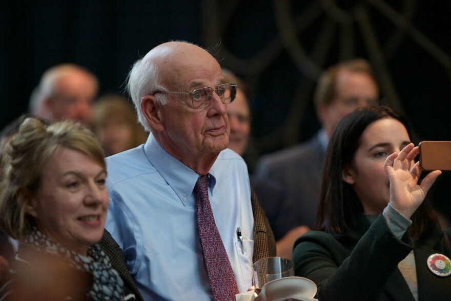 Wendell Berry is seen in this 2018 photo. He died Monday at age 92.