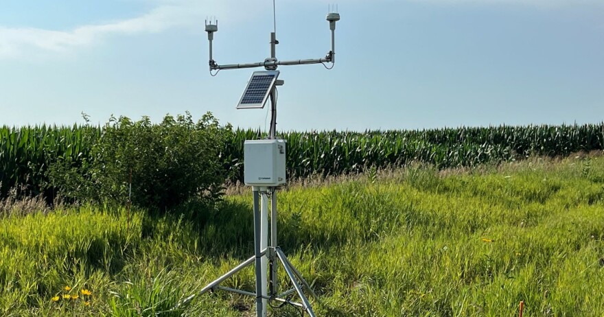 The Flood Center, based in Iowa City, aims to install "hydrostations" – devices which provide detailed data on soil and moisture levels – in each of Iowa's 99 counties.
