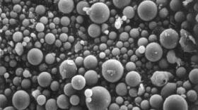 Photomicrograph made with a Scanning Electron Microscope (SEM): Fly ash (coal ash) particles at 2,000 x magnification