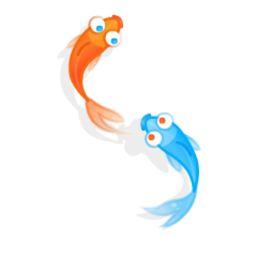 Skype's koi fish emoji