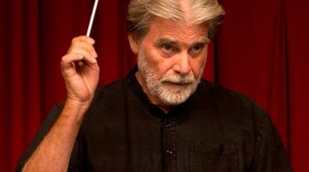 Peter Simonischek as conductor Eduard Sporck in “Crescendo”