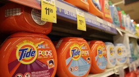 Tide detergent pods, from Procter & Gamble, are seen at a Safeway store in Wheaton, Md., in 2015. The pace of poisonings in the so-called Tide Pods Challenge is continuing to grow.