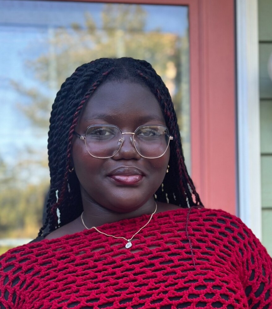 Twelve-year-old Ruth Omoruyi won first place in the writing contest and second place in the speech contest for the Annual Marcus Performing Arts Center's Dr. Martin Luther King Jr. Birthday Celebration.