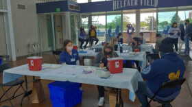 97 people were vaccinated at American Family Field on Wednesday with more arriving to get tickets for Thursday's game.
