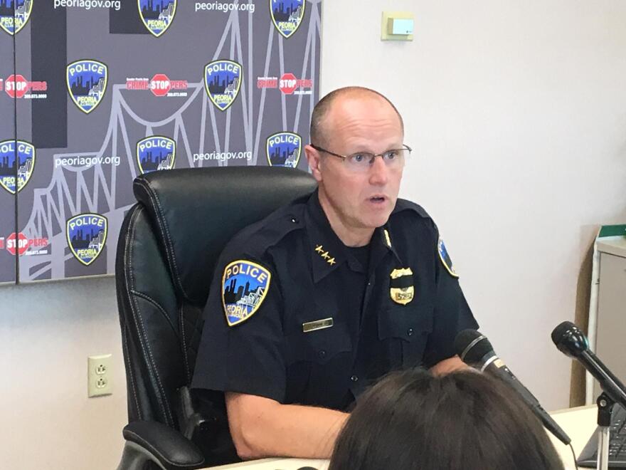 Peoria Police Chief Loren Marion III.