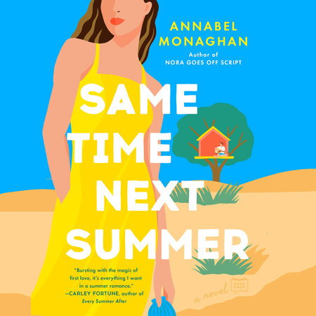 The book cover of "Same Time Next Summer" by Annabel Monaghan. 