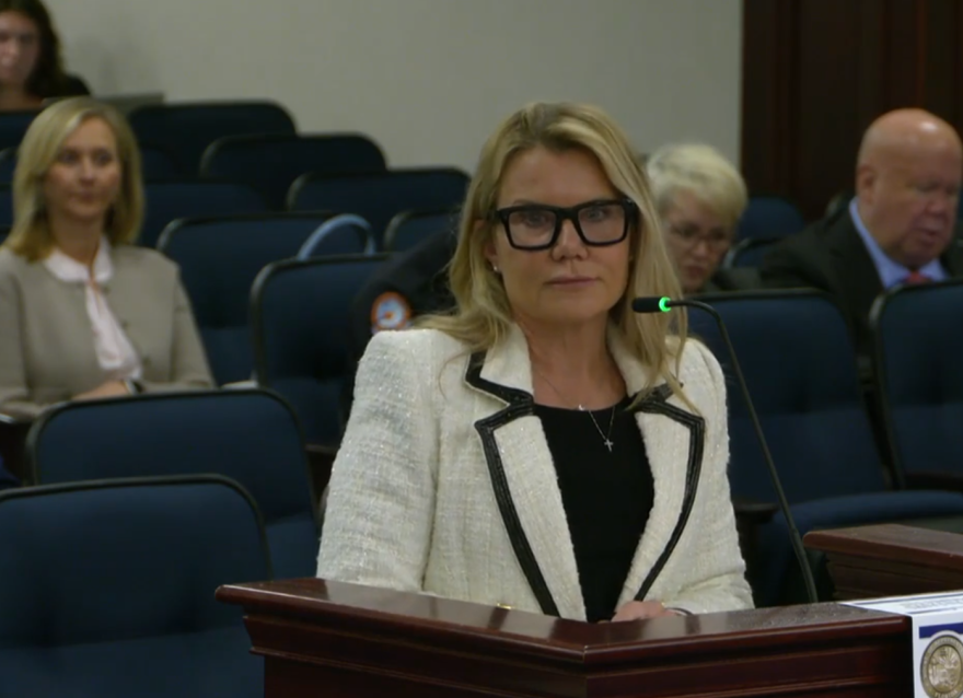 Florida Representative Lauren Melo, a Republican representing parts of southwest Florida, introduced the so-called “blue ribbon project” bill lawmakers advanced through its final House committee Thursday.