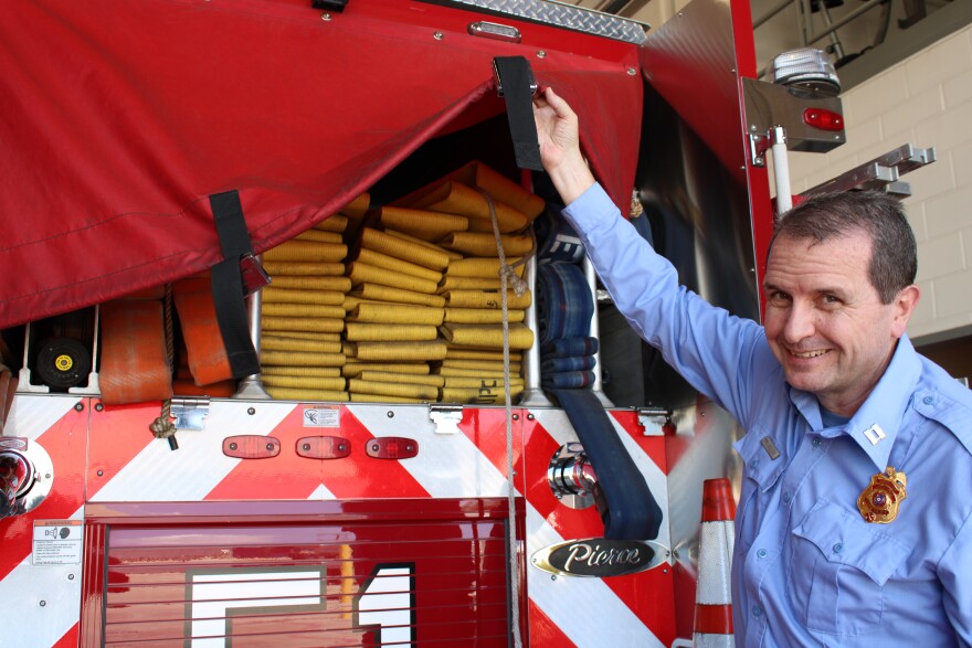 Captain James Malone followed in the footsteps of his father, James Malone Sr., who served in the Irving Fire Department for three decades.