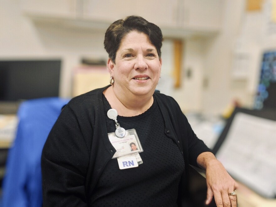 Barbara Oliveira, 64, of Danielson developed new cardiac symptoms weeks after contracting COVID.