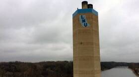 The Logansport utility plant along the Wabash River.