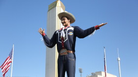 Big Tex at the State Fair of Texas' opening day on Sept. 30, 2022.