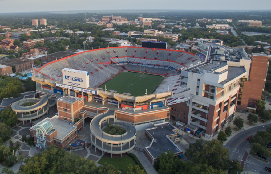 Ben Hill Griffin Stadium. Photo: Pablo Corredor / Wikimedia Commons