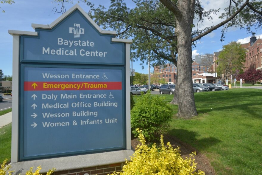 Baystate Medical Center sign