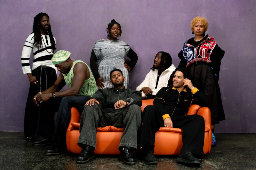 The London jazz collective Kokoroko, whose second album is 'Tuff Times Never Last'