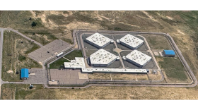 The aerial view of Hudson Correctional Facility on July 30, 2025.