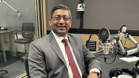 Ohio State University President Ravi Bellamkonda speaks on All Sides with Amy Juravich on June 24, 2026.