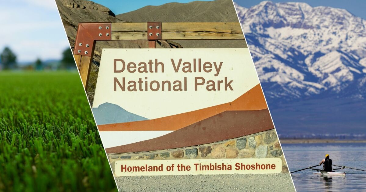 Eviction aid expands, Las Vegas tourism drops and park signage dispute grows in Death Valley