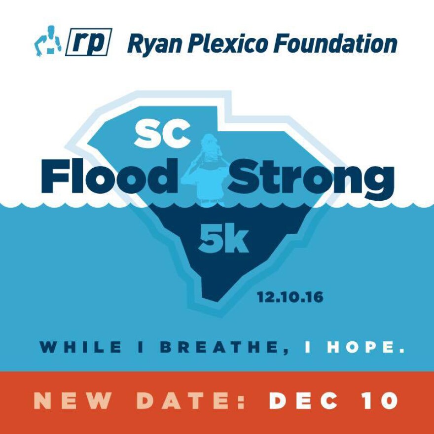 A new date for the SC Flood Strong 5K: December 10, 2016