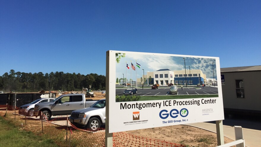 A new Immigration and Customs Enforcement detention facility on this site in Conroe, Texas, will house up to 1,000 immigrants at a cost of $44 million a year to U.S. taxpayers.