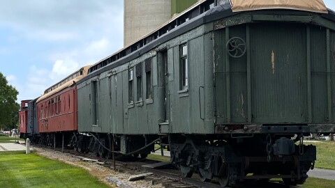 Four historic railcars currently reside at the St. Johns Depot and Rotary Park.