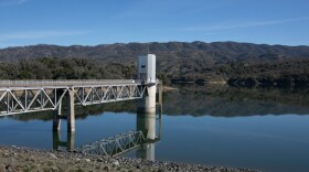 Last February, Lake Mendocino was not depleted as much as it is now. It’s at only 42% capacity today.