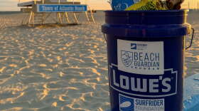 Volunteers on the Crystal Coast successfully removed dozens of pounds of litter during a weekend beach sweep.