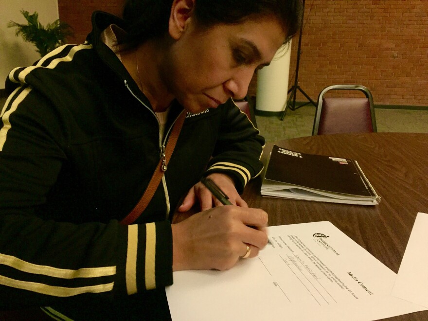 Kamila Kahistani cast her first vote as an American citizen in 2016's November election.